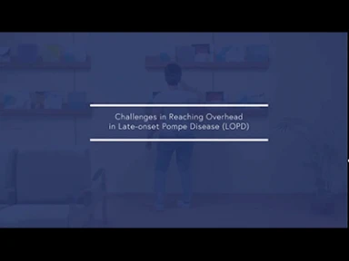 Pompe Reaching Overhead Video