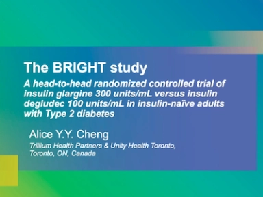 The BRIGHT Study video by Dr. Alice Cheng