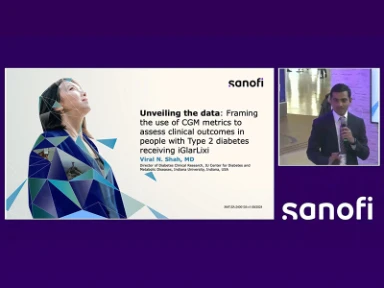 Framing the use of CGM metrics to assess clinical outcomes in T2DM patients receiving iGlarLixi with Prof. Viral Shah