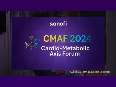 Management of cardiovascular risk factors for adults with T2DM - Prof. Joel Dave