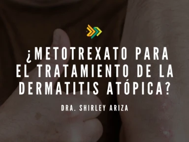 ¿Metotrexato para el tratamiento de la dermatitis atópica?