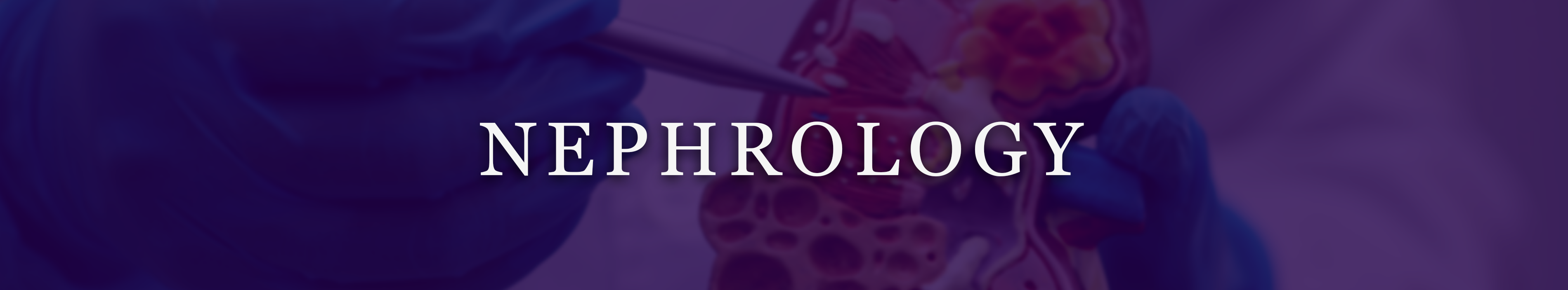 Nephrology hero banner