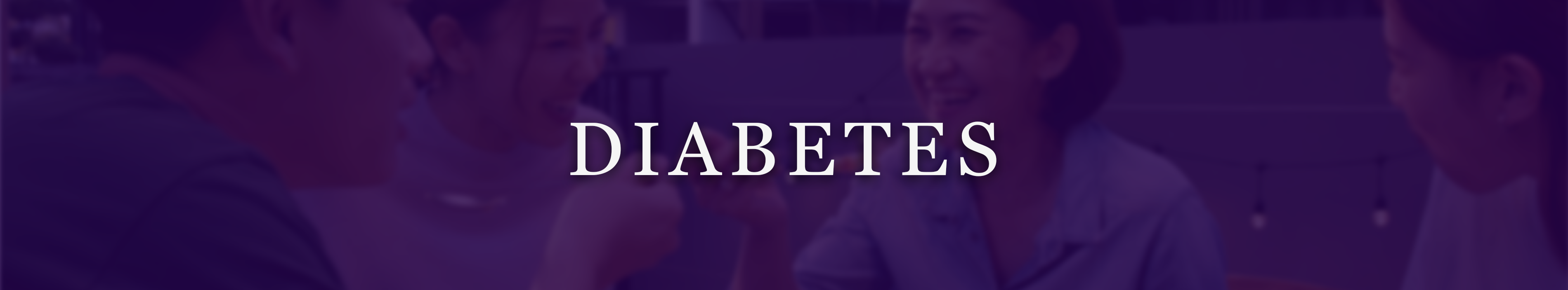 Diabetes hero banner
