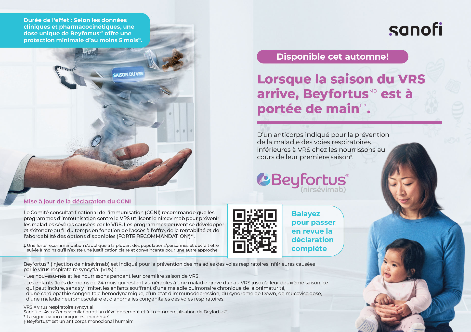 Vignette du document à laisser destiné aux professionnels de la santé