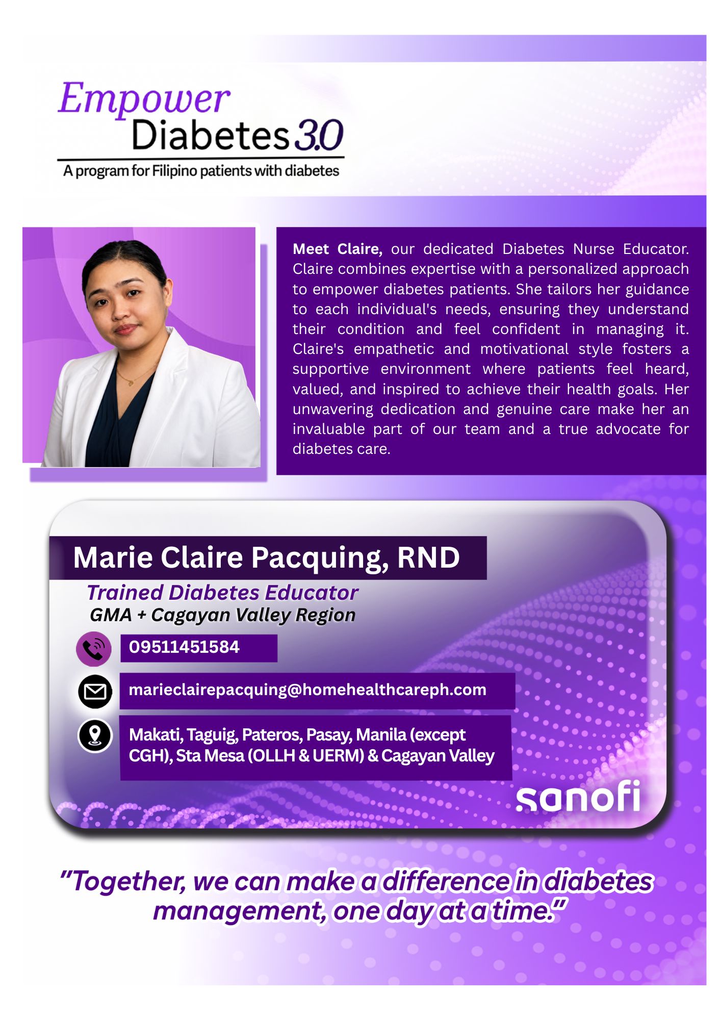 Marie Claire Pacquing Profile