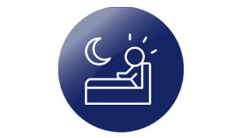 Reduced sleep quality